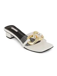 Elle Women Sandal,white,UK-5