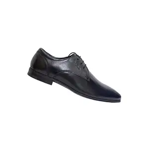 Pierre Cardin Men's Black Leather Formal Shoes, 9