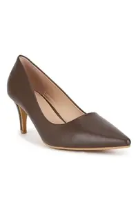 Allen Solly Women Brown Casual Heels