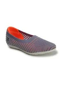 Carlton London Sports Women's Slip-On Ballerinas Colour-Blue, Size-UK 5