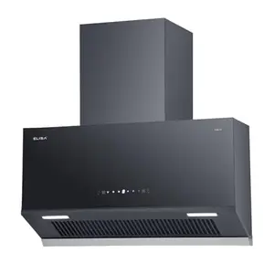 Elisa Tulip BLDC Black Wall Mounted Kitchen Chimney 75 CM