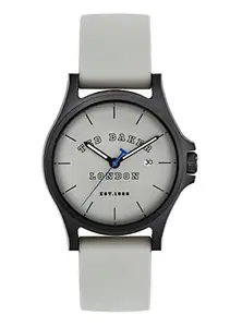 Ted Baker TB Urban Collection Men's Analog Grey Dial Coloured Quartz Watch, Round Dial with 40 Case Width - BKPIRS3039I