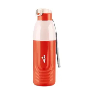 Milton Kool Nectar 600 Thermoware Insulated Water Bottle, 560 ml, Red | Leak Proof |Easy Grip | Leak Proof | Hot or Cold | School | Office |Treking | Travel Bottle