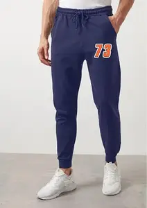 Elegent Track Pant for Men's Cotton Blend,NavySize_BZ-KRGS_28_1675 Navy