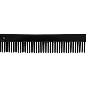 Roots - Professional Salon Comb - Designed Black Seamless Tooth hair Salon Comb - Use for Men and Women - Style Your Hair Hassle-Free - Light Weight - Pack of 1- Model No.103