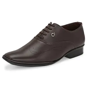 Centrino Formal Shoe for Men | Soft Cushioned Insole for All-Day Comfort | Stylish & Elegant Design | Perfect for Office, Business Casual & Formal Attire 9767-2_Brown_8