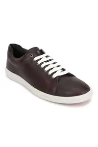 Louis Philippe Men Brown Lace Up Shoes