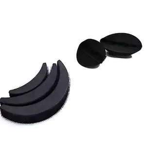 Delightfull Wears 3 Banana Bumpit 2 Hair Puff Up Maker Tool Oval Shape (Combo Of 5)
