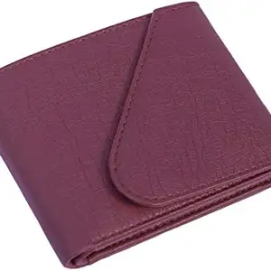 JUST-STYLE PU Leather Wallet/Purse, Brown
