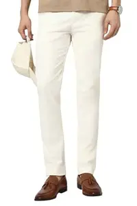 Peter England Men's Super Slim Fit Casual Trouser Chinos