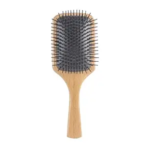 KNAFS COLLECTIONS® Hair Brush-Paddle Detangler Brush with Metal Bristles for Women/Men/Kids Detangling & Massaging, Anti Static, Best for All Wet & Dry Hair
