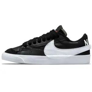 Nike Womens W Blazer Low '77 Running Shoes Jumbo-Black/White-Black-Team ORANGE-DQ1470-002-3.5UK
