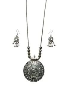 Alloy Necklace Set with Artificial Beads – Perfect for Women and Girls, Any Occasion or Party