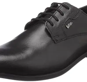 Lee Cooper Men's LC7718E Black Formal Lace UP Shoes_39EU