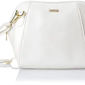 Amazon Brand - Eden & Ivy Aw-19 Women's Sling bag (Pearl)