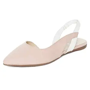 Mode By Red Tape Women Nude Solid Sandals
