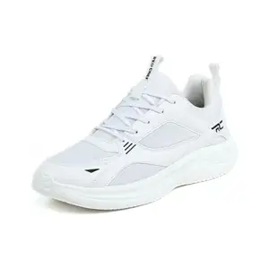 Red Chief Sports Walking Shoes for Men & Boys | Stylish Lightweight Lace-Up Casual Shoes Trendy Outdoor Comfortable Walking Footwear | White | Size-8 | W7011 057