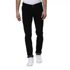 Urbano Fashion Men's Slim Fit Jeans (eps-black-38-05)