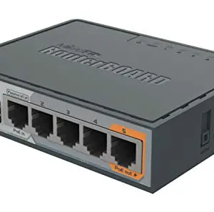 Mikrotik hEX S RB760iGS Router 5xGbit LAN, 1xPOE, 1xSFP, 880Mhz CPU, USB