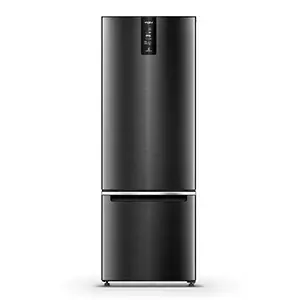 Whirlpool 325 L 2 Star Inverter Frost-Free Double Door Refrigerator (IFPRO BM INV 340 ELT+ STEEL ONYX (2S-N, Black, 2022 Model)