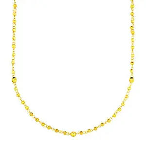 Shining Jewel - By Shivansh Women's 22K Traditional Gold Pearl Mala Necklace (SJ_2435)