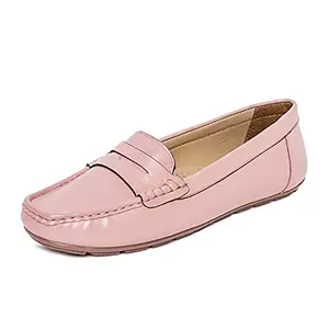Mode By Red Tape Women's MRL172A Nude Moccasin-4 UK (MRL1725A)