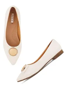 ELLE Women Shoes,White,UK-6