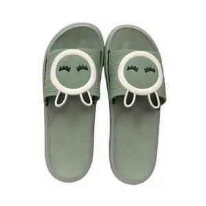 Woman's Flip Flop Slippers for daily use (Green -color) Super Soft Collection Women & Girls Light weight, Soft Footbed, Comfortable (Size-8)