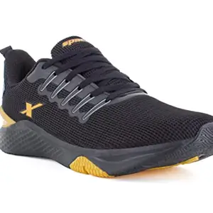 Sparx Mens SM 700 | Enhanced Durability & Soft Cushion | Black Running Shoe - 10 UK (SM 700)