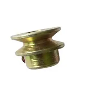 TITUS Motor Pulley 8mm Large Shaft for Sewing Machine Motor Pack of 1, Golden