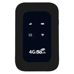 TECHBOX 4G LTE WiFi Dongle with SIM Support | 150Mbps Portable Hotspot Router | 2100mAh Battery | Plug & Play Mobile Data Card