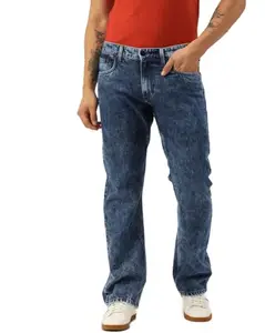 BENE KLEED Jeans for Men|Men Blue Boot-Cut Solid Jeans | 100% Cotton Stylish and Durable