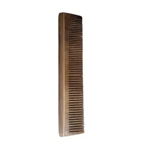G Krishna Naturals Hair Brushes Wooden Neem Comb for Women & Men | Durable Long Lasting Wood Kangi for Natural Hair Growth (Pack of 1)(GKN - 007)