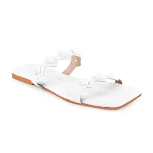 FROH FEET Flat Fashion Sandal and Slipper's for Women's & Girl's Daily Use Wear Chappal