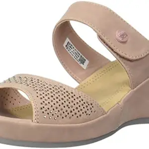 Bata Comfit Women's Wedge Heel Sandal - RED (5 UK) (6715290)