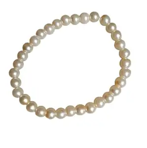 Hdbg AAA+++ High Rated Natural Freshwater Pearl Bracelet South Sea Pearl Stone Original Certified By IGL Lab असली समुद्री पर्ल मोती ब्रेसलेट सच्चा मोती रत्न ओरिजिनल Sacche Moti Ka Bracelet For All