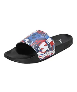 Puma Unisex Adult BMW MMS Leadcat 2.0 Strong Blue White Black Slides-9 Kids UK (30701501)