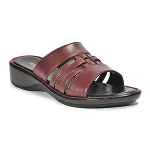 Liberty Senorita Cherry Casual Slippers For Ladies (DZL-809-CHERRY_3)