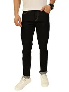 Thomas Scott Mens Slim Fit Mid-Rise Stretchable Jeans