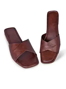 Shoestail Comforty Women Flats SL1017 Brown38