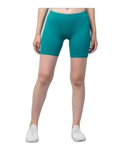 Apraa & Parma Solid Women Dark Green Regular Shorts ()_SBT-001 JAN23 3XL Rama Green 1