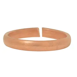 MISSMISTER: Lifestyle for a grand life Missmister Pure Copper Toe Ring - Open End Adjustable Health Beneficial Free Size Ring for Men and Women