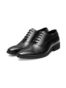 Harperwoods Handmade Luis Black Formal Shoes | Office Wear Classic Style Shoes for Men