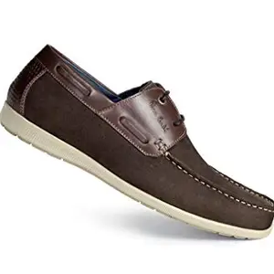 Pierre Cardin Men's Boat Shoe (PC 3010 Brown)