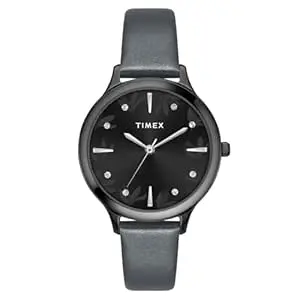 TIMEX Classics Analog Watch for Women with Round Dial & Water Resistant Women's Wrist Watches