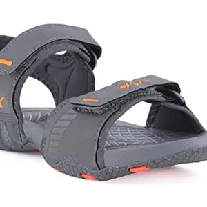 Sparx mens SS0560G Greyneonorange Sandal - 8 UK (SS0560GGYNO0008)