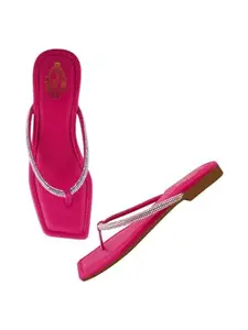 Shoetopia Women's Girls-GF-4 Flat Sandal-5 Kids UK (Girls-GF-4-Pink)-EU38