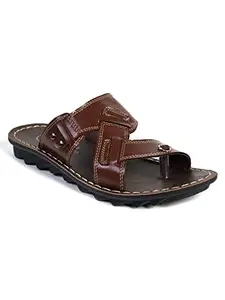 AJANTA Royalz Men Brown Sandal AA0053