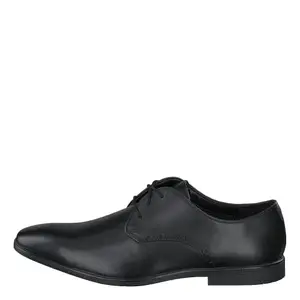 Clarks Mens Derby Shoes, Black, 10 UK