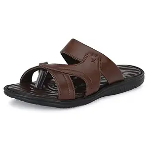 Centrino Brown Sandal for Mens 8211-2